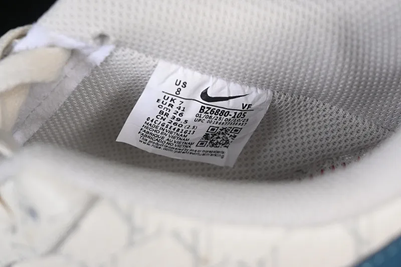 All categories Nk Air Force 1 Air Force series Nk Air Force 1 Low Air Force low-top Nike Air Force 1'07 Low LV joint Gulf blue print Air Force 1 low-top casual sneakers BZ6880-105